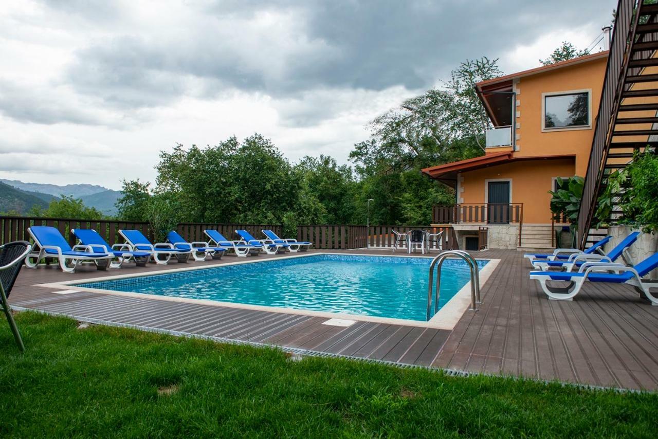 ヴィエイラ・ド・ミーニョ Casa Encosta Do Geres-Ferias No Geresヴィラ エクステリア 写真